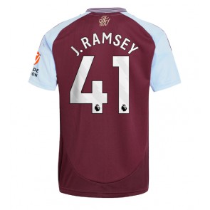 Billiga Aston Villa Jacob Ramsey #41 Hemmatröja 2024-25 Kortärmad